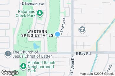 Map image of the property - 1500 S Boulder St