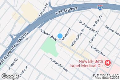 Map image of the property - 205 Dewey St