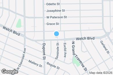 Map image of the property - 600 Welch Blvd