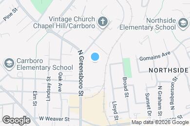 Map image of the property - 506 N. Greensboro St