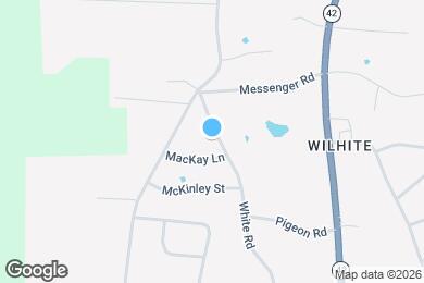 Map image of the property - 1539 White Rd