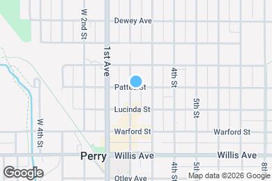 Map image of the property - 1324 2nd St