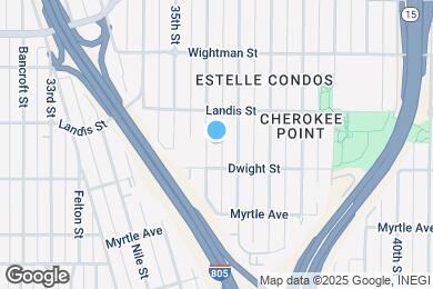 Map image of the property - 3639 Wilson Ave