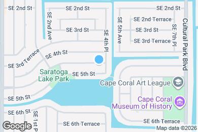 Map image of the property - 408 SE 4th Terrace