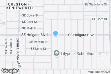 Map image of the property - 4320 SE Holgate Blvd