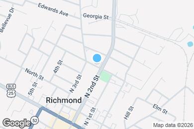 Map image of the property - 201 Moberly Ave