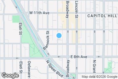 Map image of the property - 930 Acoma St