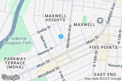 Map image of the property - 911 Ramsey St