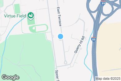 Map image of the property - 55 East Ter