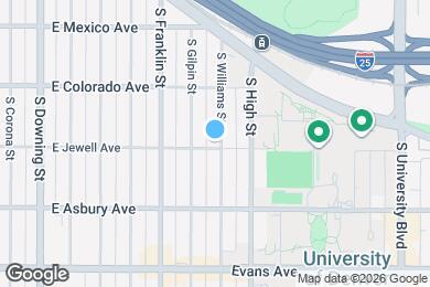 Map image of the property - 1895 S Williams St