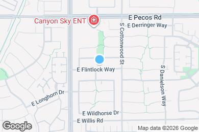 Map image of the property - 2120 E Flintlock Way