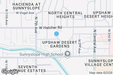 Map image of the property - 404 W Mission Ln