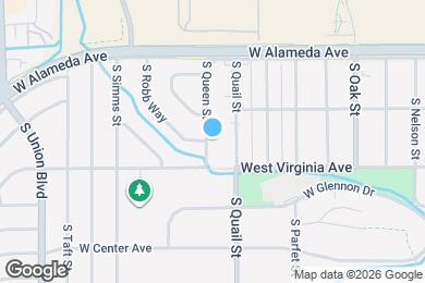 Map image of the property - 450 S Queen St