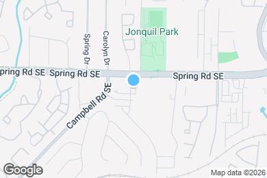 Map image of the property - 1308 Koa Ct SE