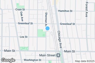 Map image of the property - 1019 Sherman Ave
