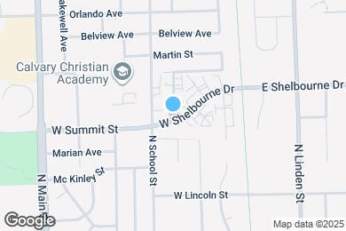Map image of the property - 204 W Shelbourne Dr
