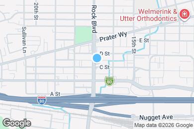 Map image of the property - 1662 C St