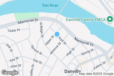 Map image of the property - 425 N Floyd St