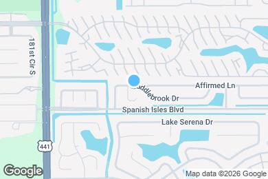 Map image of the property - 9618 Saddlebrook Dr