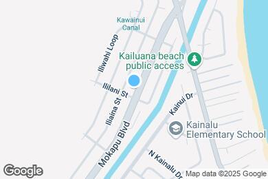 Map image of the property - 1061 Mokapu Blvd