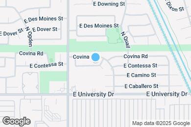 Map image of the property - 4506 E Contessa St