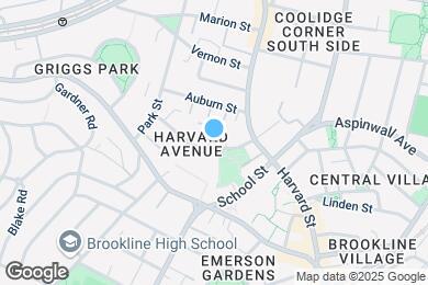 Map image of the property - 39 Harvard Ave