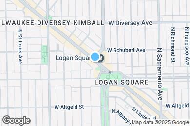 Map image of the property - 2624 N Milwaukee Ave