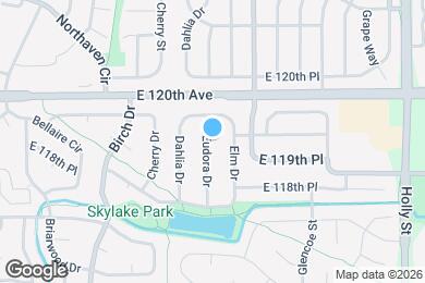 Map image of the property - 11942 Eudora Dr