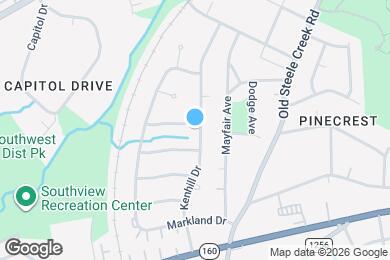 Map image of the property - 2801 Wedgefield Dr