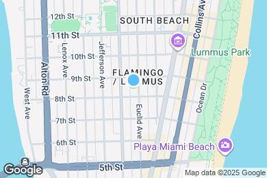 Map image of the property - 820 Euclid Ave