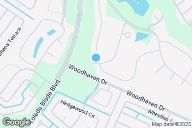 Map image of the property - 3013 Royal Palm Dr