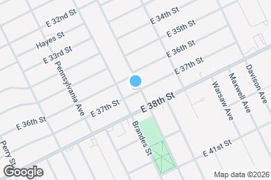 Map image of the property - 3618 Burton Ave