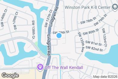 Map image of the property - 8021 SW 136th Ct