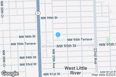 Map image of the property - 2467 NW 95th Ter