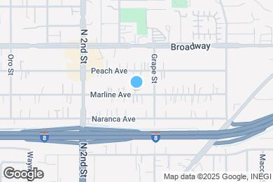 Map image of the property - 1364 Marline Ave