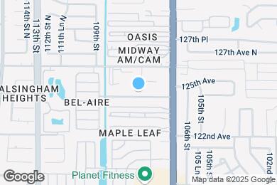 Map image of the property - 10845 124th Ave N
