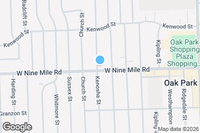 Map image of the property - 14260 W Nine Mile Rd