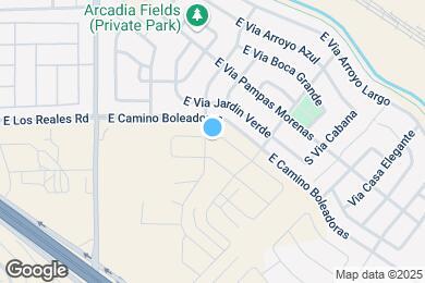 Map image of the property - 6510 E Paseo Alga