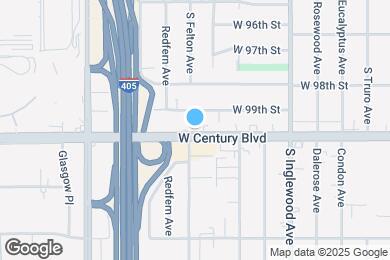 Map image of the property - 4949 W Century Blvd