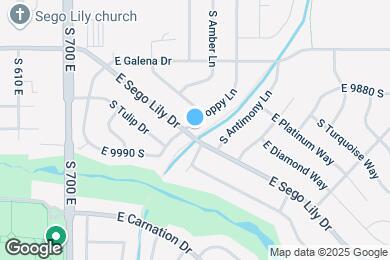 Map image of the property - 9949 Sego Lily Dr