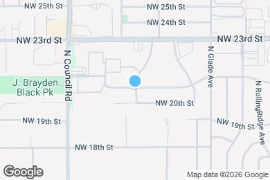 Map image of the property - 2343 N Thompkins Ave