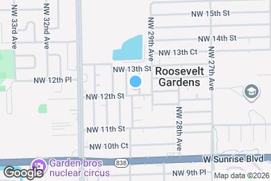 Map image of the property - 1211 NW 29th Terrace