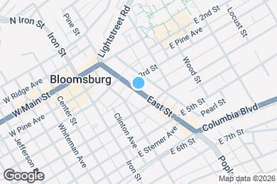 Map image of the property - 354 East St