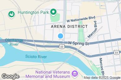 Map image of the property - 300 W Spring St