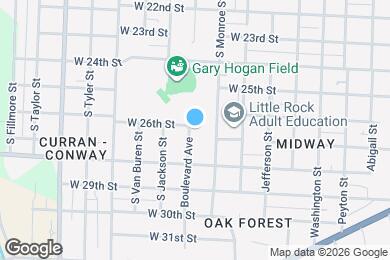 Map image of the property - 2601 Boulevard Ave