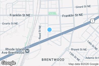 Map image of the property - 2509 10th St NE