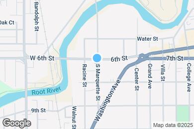 Map image of the property - 720 S Marquette St