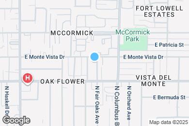 Map image of the property - 2863 N Fair Oaks Ave