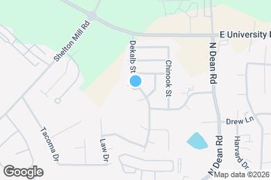 Map image of the property - 1033 DeKalb St