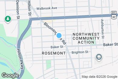 Map image of the property - 3010 Grayson St